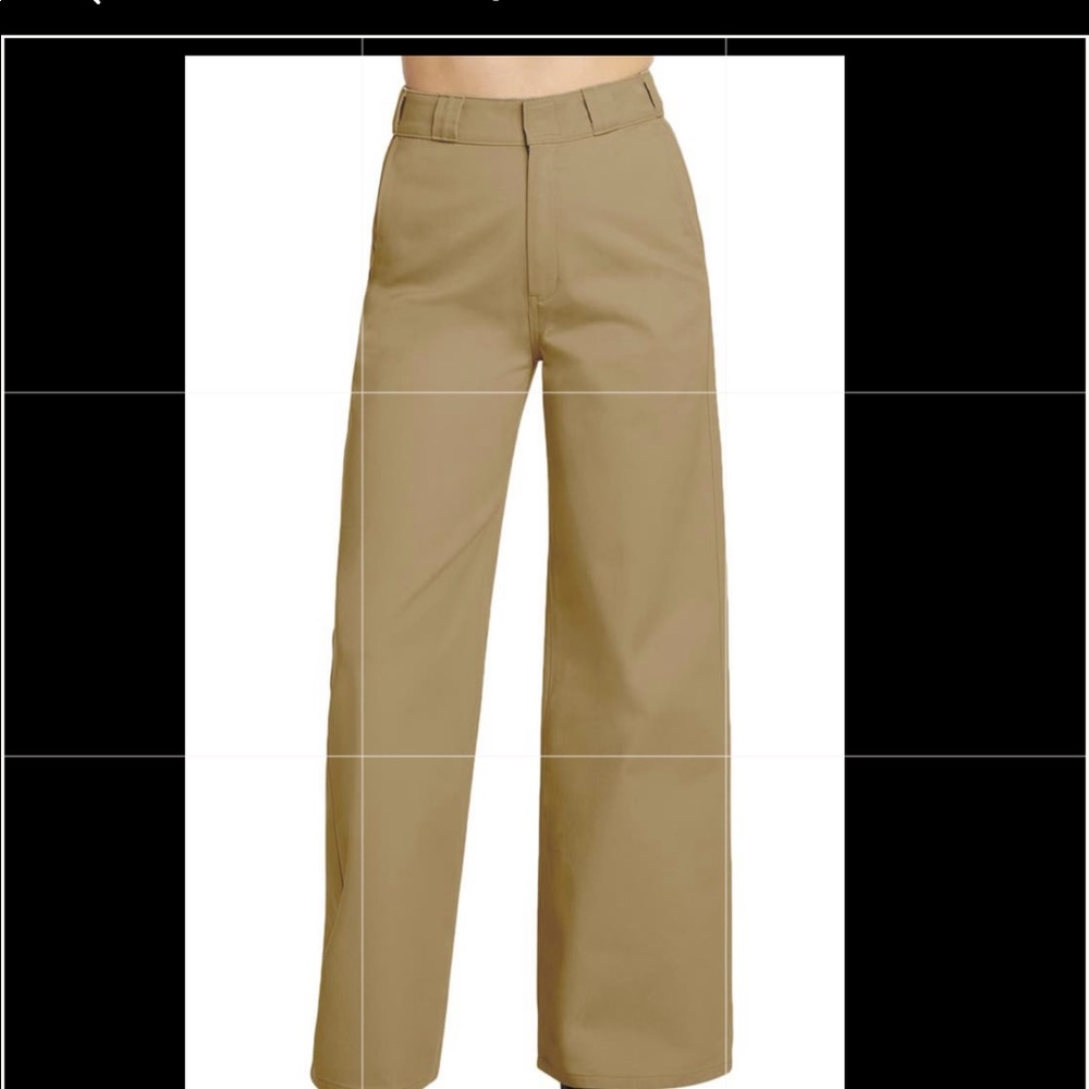 Dickies Flare Leg Khaki